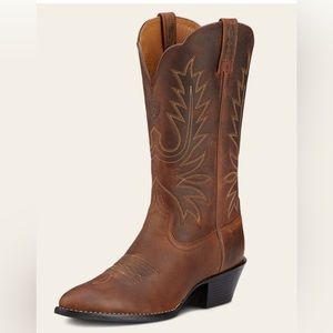 Ariat heritage R toe western boot